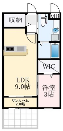 深井駅 徒歩27分 1階の物件間取画像